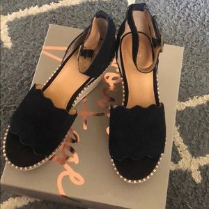 Crown vintage espadrille wedge sandal